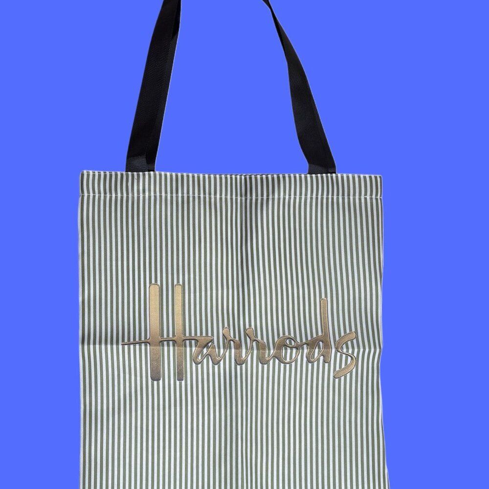 Harrods Lightweight Foldable Shopping Tote – London - Picture 4 of 5